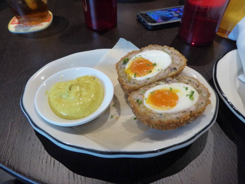 Scotch Egg with Curry Mayo