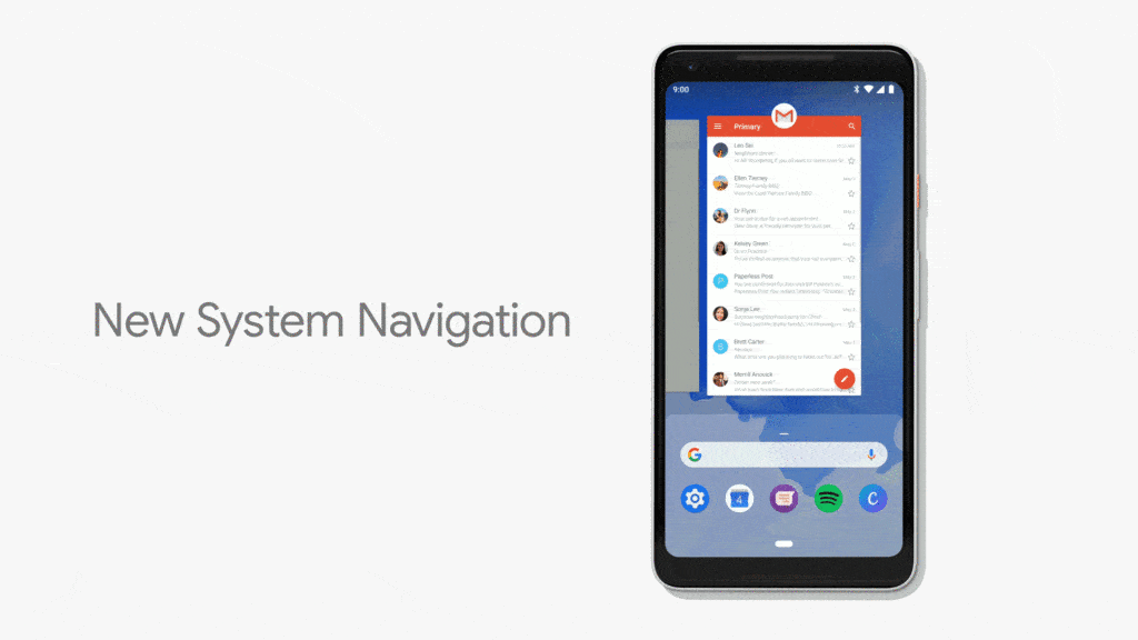 Android P System Navigation