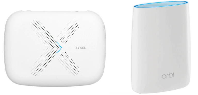 Zyxel Multy X Tri-Band WSQ50 vs Netgear Orbi RBK50 AC3000 Mesh Wi-Fi