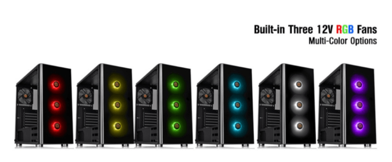 Thermaltake V200 TG RGB PC Case Review