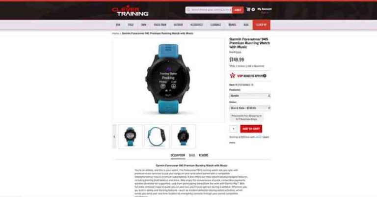 Garmin Forerunner 945, 245 & 45 specifications & price leaked