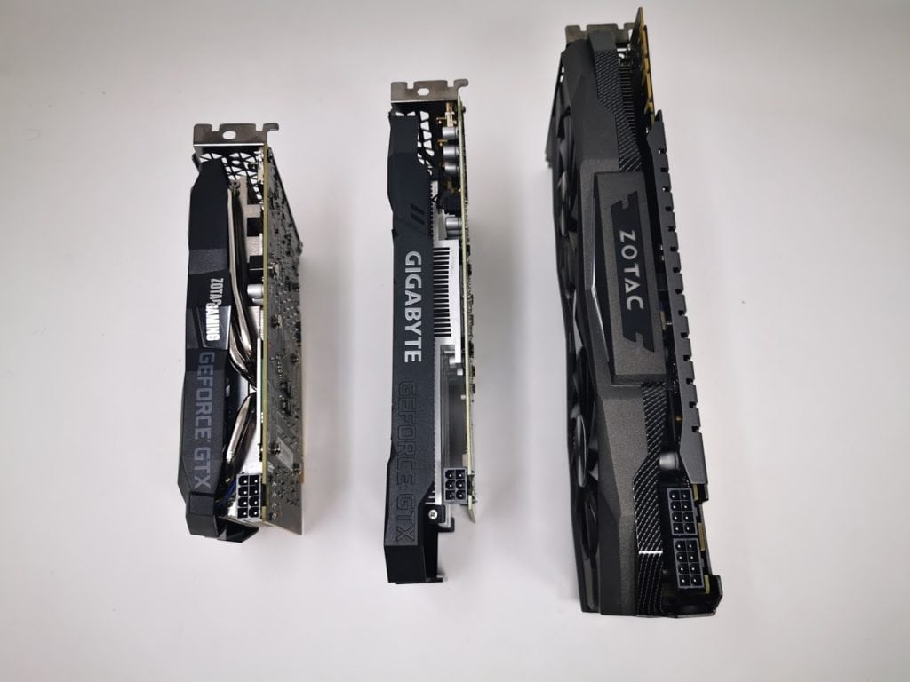 GTX1660 vs GTX1650 vs GTX1070