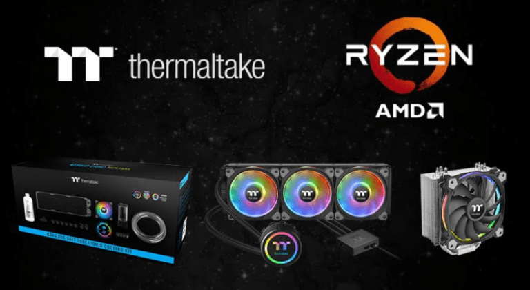 Thermaltake lists their recommended coolers for AMD Ryzen 3000 series