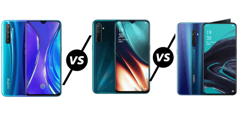 Realme X2 vs Oppo K5 vs Oppo Reno2 – Three very similar phones, which one is best?