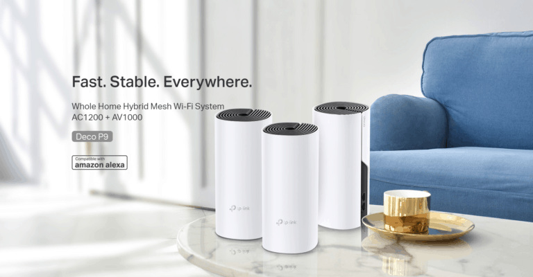 TP-Link Deco P9 Mesh Wi-Fi with Powerline Review – A big improvement of the Deco P7