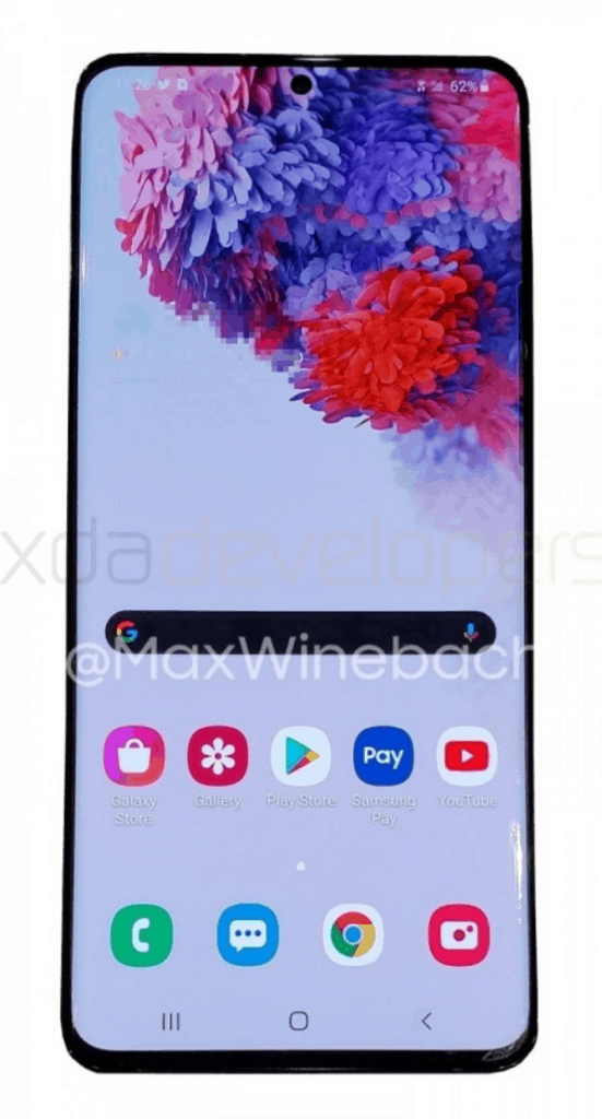 Samsung Galaxy S20 Leaks