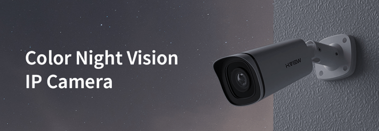 H.View Colour Night Vision Outdoor POE IP Camera Review