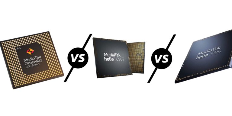 MediaTek Dimensity 800 vs MediaTek Helio G90t vs Helio P95 – Antutu & Geekbench Benchmark Scores