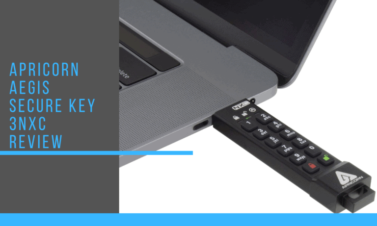 Apricorn Aegis Secure Key 3NXC Encrypted USB-C drive review