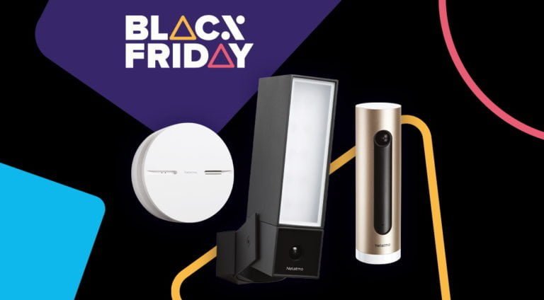 Netatmo Black Friday Deals on Amazon including floodlight camera, weather station and smoke alarm