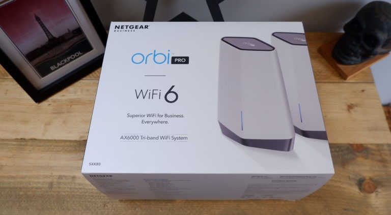 Netgear Orbi Pro WiFi 6 Tri-Band AX6000 WiFi System Review  – Cloud Managed WiFi 6 for your Business [SXK80]