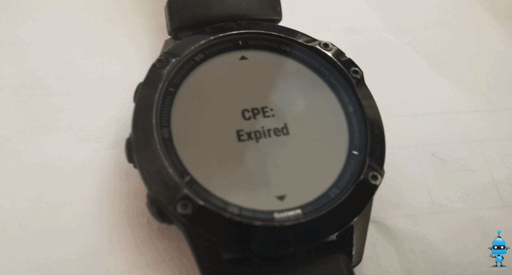 Garmin Fenix 6 Pro CPE Expired