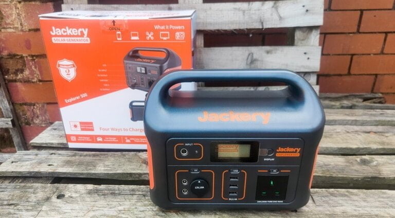 Jackery Explorer 500 Portable Power Station & SolarSaga 100 Solar Panel Review – An impressive power station ideal for camping and Van Life