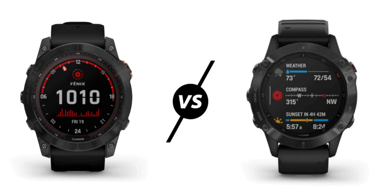 Garmin Fenix 6 Pro vs Fenix 7 vs Epix 2 Specification Comparison
