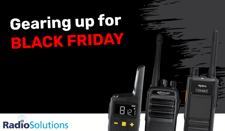 Gearing up for Black Friday Walkie Talkies