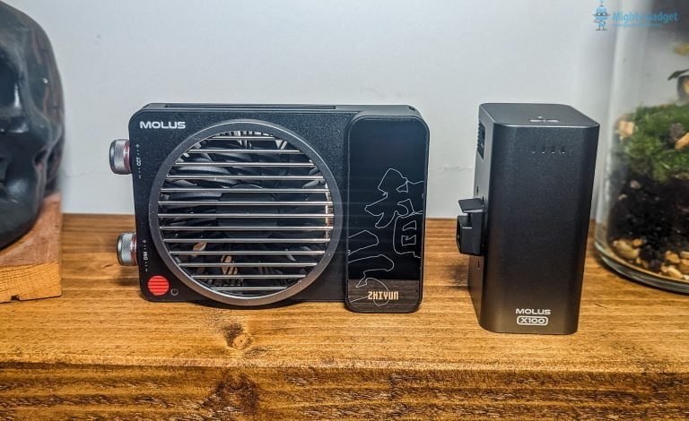 zhiyun molus x100 led lights mighty gadget review