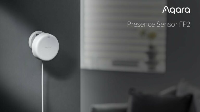 Aqara Presence Sensor FP2 Launched for £100 – mmWave radar provides superior performance vs passive infrared (PIR) sensors