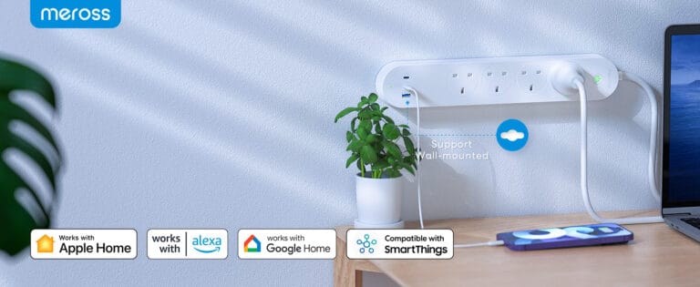 Meross MSP843P Smart Fast Charging Power Strip Review – Smart Extension Lead with 65W Power Delivery USB-C & HomeKit / Home Assistant