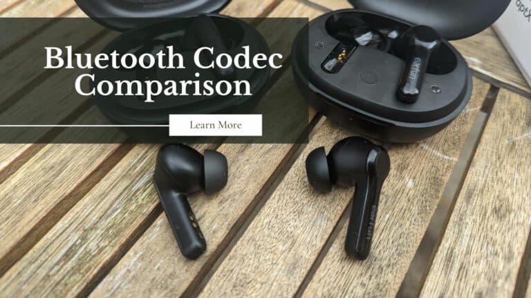 Bluetooth Codec Comparison: LDAC vs aptX Adaptive & Variants vs LHDC vs LC3 vs SCL6 vs SBC vs AAC
