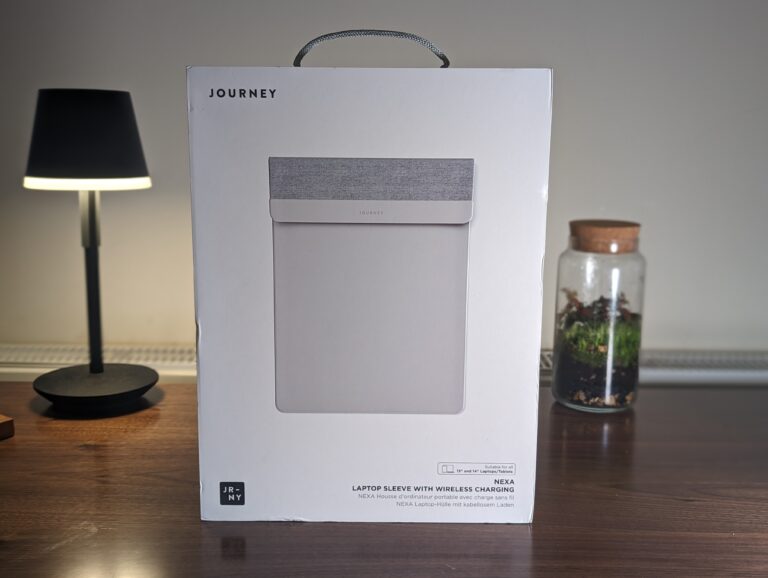 Journey Nexa Laptop Sleeve Review – An attractive laptop sleep with built-in QI wireless charging and mouse mat