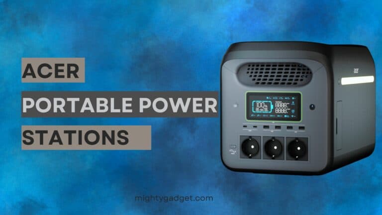 Acer Expands into Eco-Friendly Portable Power Stations