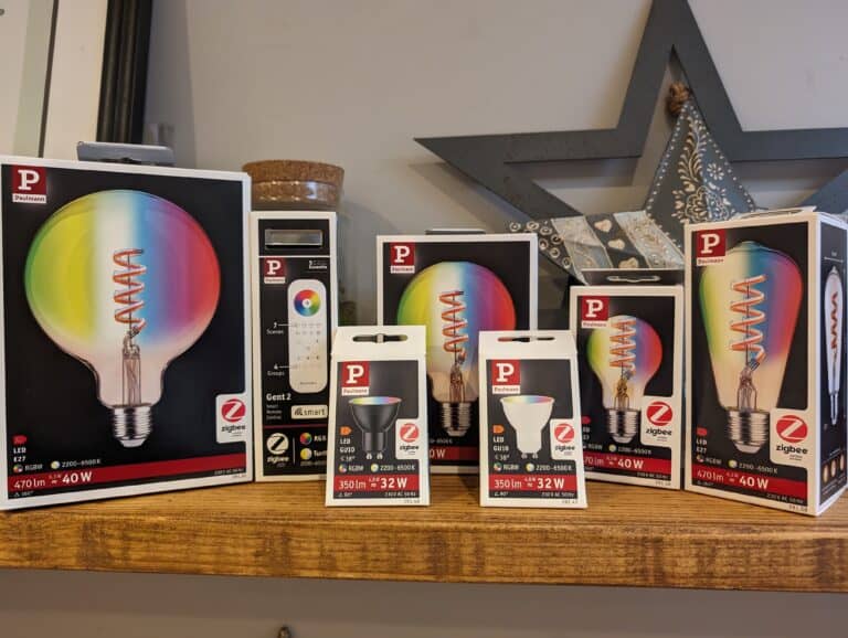 Paulmann Zigbee Filament & GU10 Smart Bulbs Review – Philips Hue Compatible RGBW Smart Bulbs