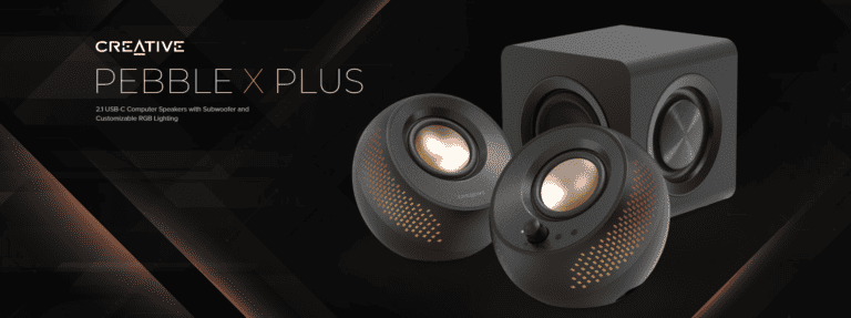 Creative Unveils New Pebble X Desktop Speakers with RGB Lighting and Beefed Up Audio