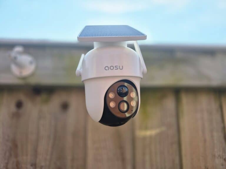 AOSU C9C-4H SolarCam D1 Classic Kit Review: Solar Pan Tilt Wireless Surveillance Cameras