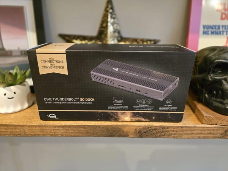 OWC Thunderbolt Go Dock Review with 2x Thunderbolt 4 Device Ports & 2.5 Gigabit Ethernet