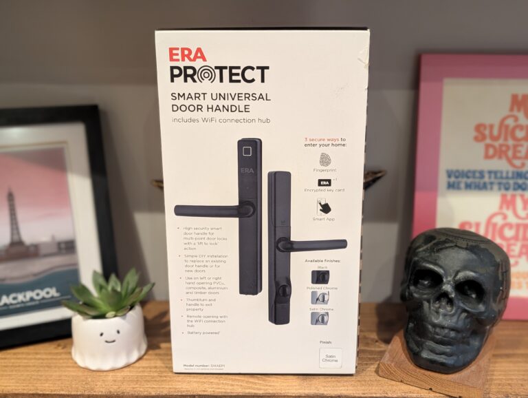 ERA Protect Smart Universal Door Handle Review – Smart Lock With Fingerprint Reader & NFC Tags