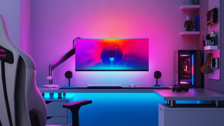 Nanoleaf Expands Smart Lighting Range at CES 2025 with PC Screen Mirror Lightstrip, Multicolor Floor Lamp & Nanoleaf 4D Camera V2