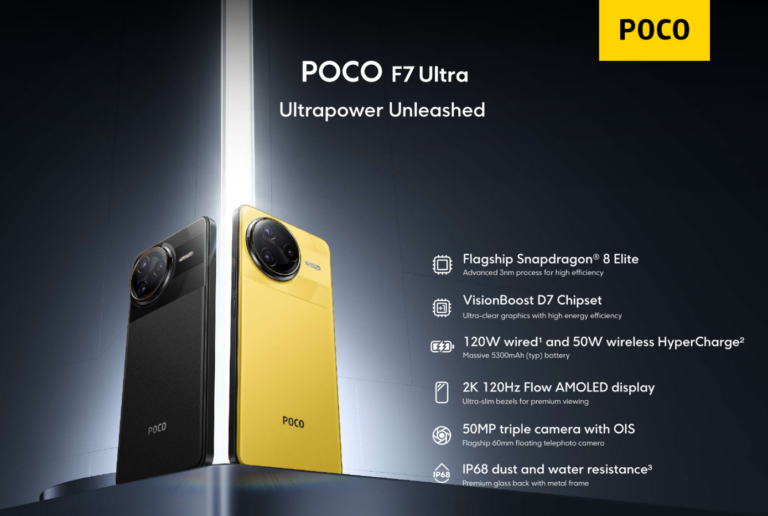 POCO F7 Ultra & Pro Launch with Flagship Performance at Accessible Prices