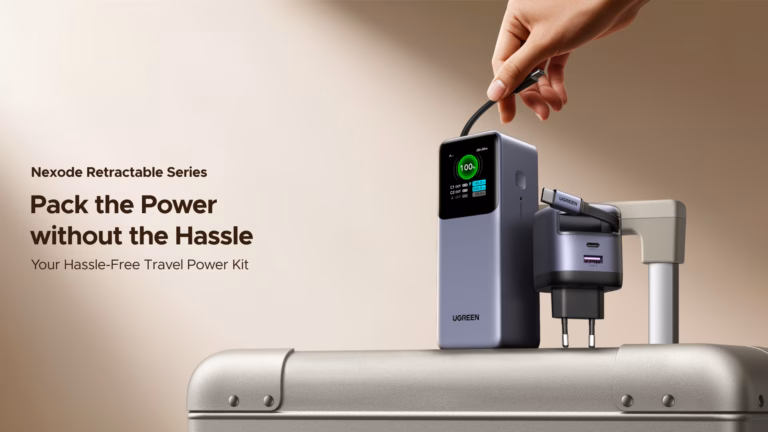 UGREEN Launches Nexode Retractable Series in the UK