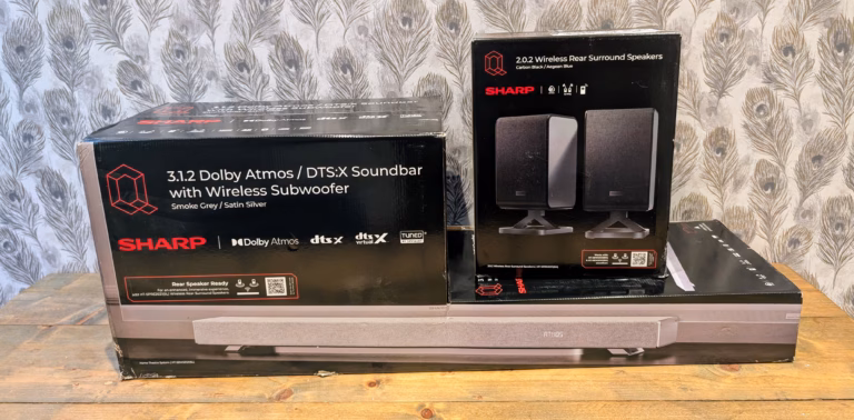 Sharp Q HT-SBW53121 Soundbar + HT-SPR52021 Rear Speakers Review