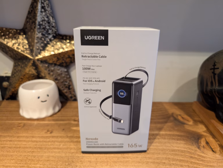 Ugreen Retractable Series Review – Nexode Power Bank 20000mAh 165 W / Car Charger / 65 W Charger