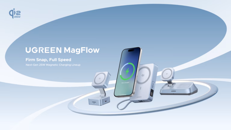Ugreen launches Qi2-certified MagFlow wireless chargers