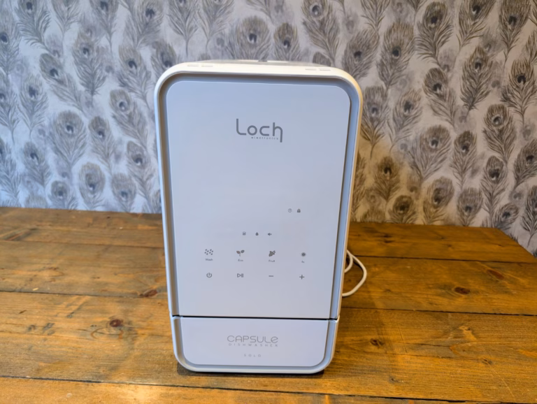 Loch Capsule Solo Dishwasher Review – Countertop dishwasher for compact living spaces